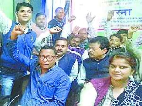 Bal Vikas department employ got strike
